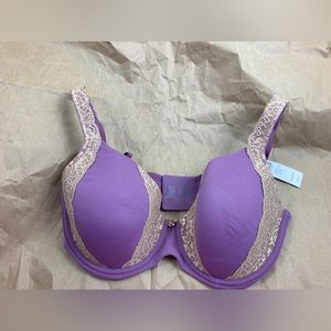 Soma Embraceable Full Coverage and Lined 36DDD (36F) bra NWT